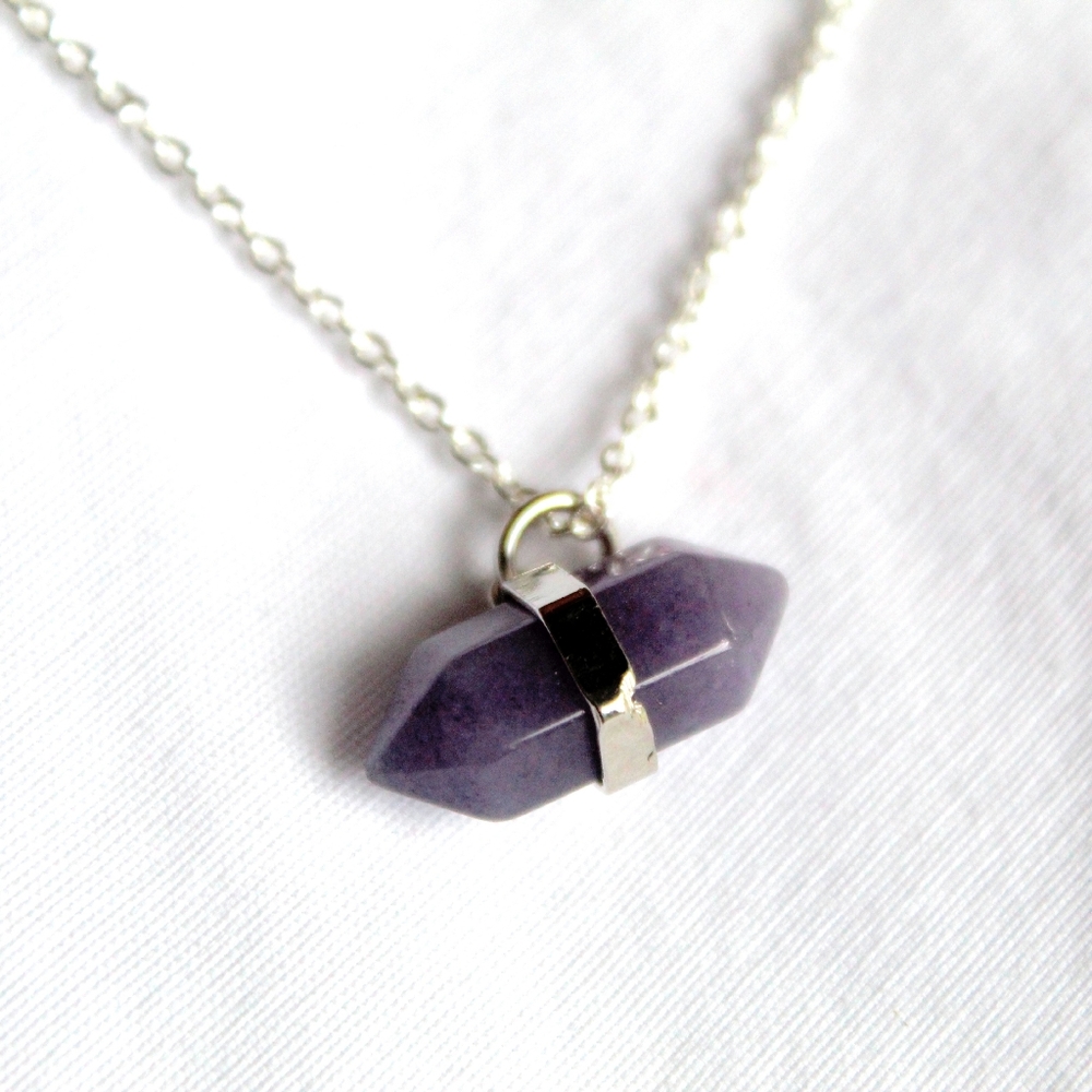 Amethyst necklace